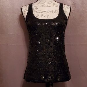 NWT Express Sequin Sleeveless Top